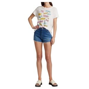 NWT Mother Easy Does It Shorts in Briefly Gorgeous, Size 32